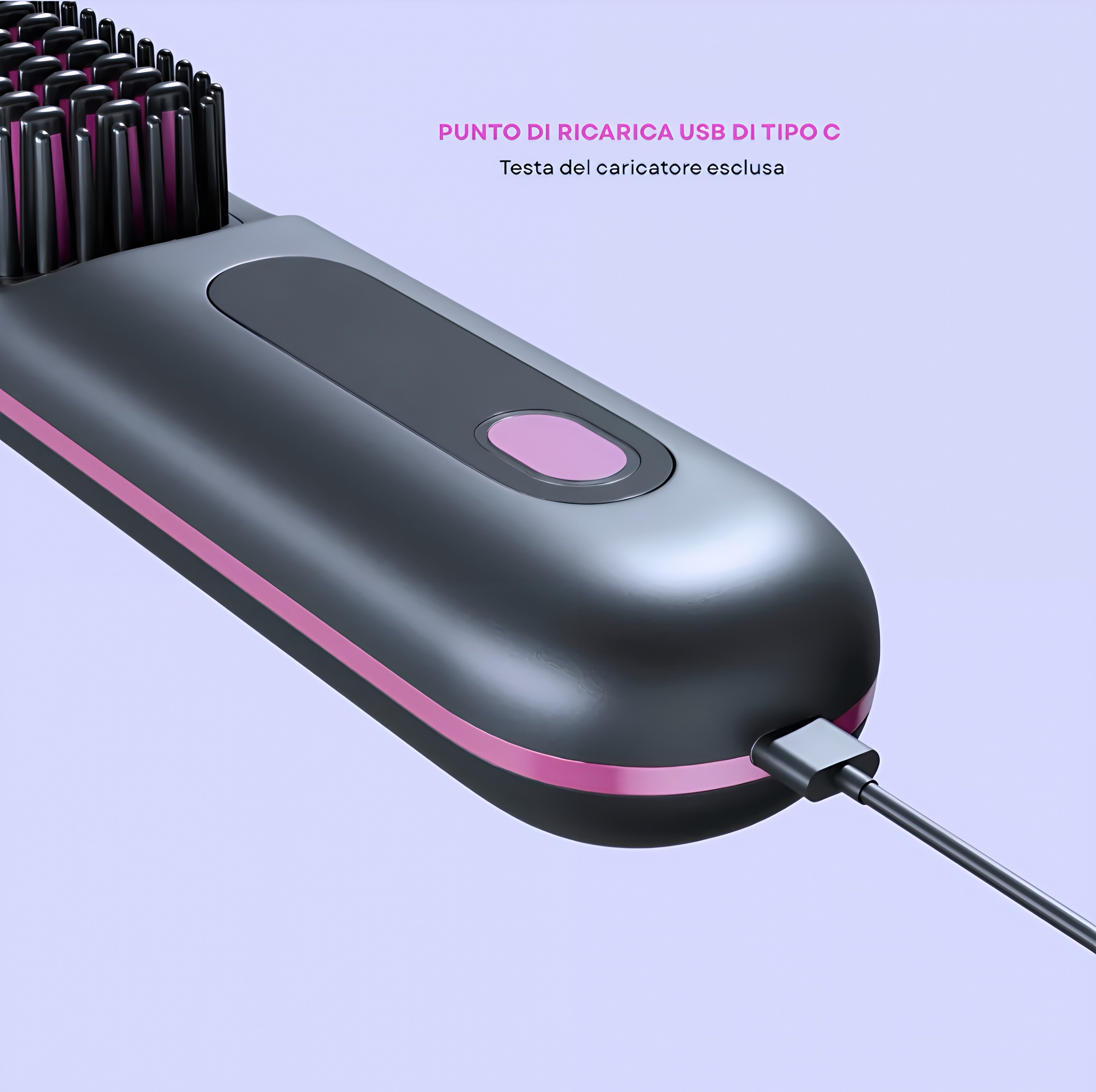 Go-Brush Spazzola Lisciante Portatile